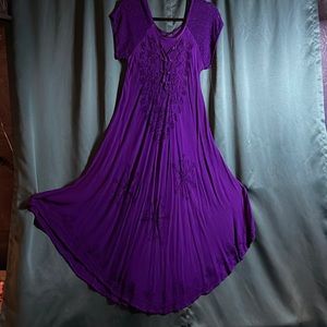 Hippie boho style dress